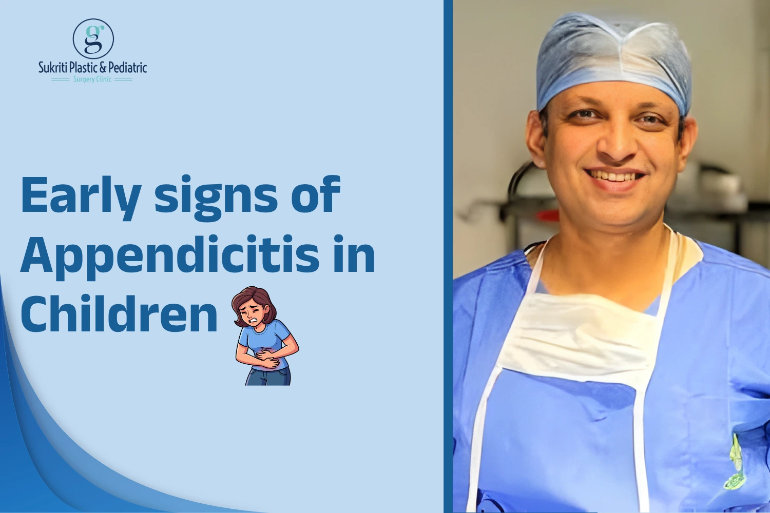 Early signs of Appendicitis in Children - Sukriti Clinic | Plastic ...